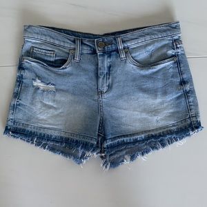 Blank NYC distressed Jean Shorts